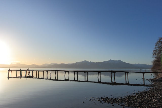 Alter Steg am Chiemsee