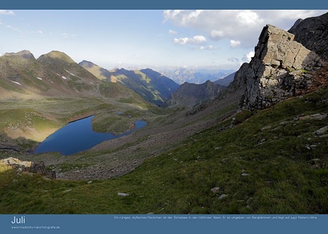 Stefan Hradetzky Naturfotografie Fotokalender Edition 2014 - Juli