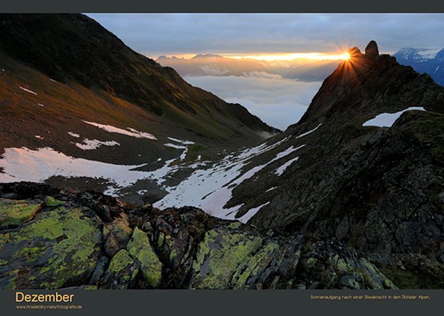 Stefan Hradetzky Naturfotografie Fotokalender Edition 2014 - Dezember