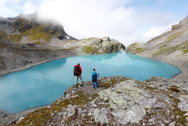 Bergsee in den Glarner Alpen