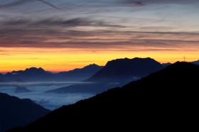 Clearing Storm - Bayerische Alpen
